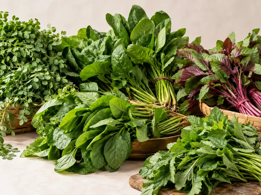 Leafy vegetables