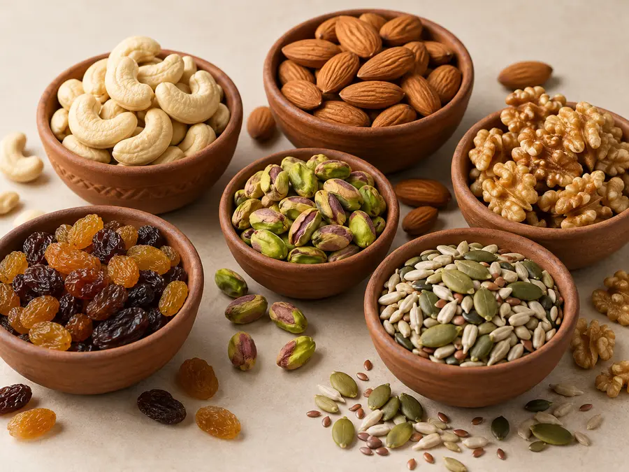 Nuts, Seeds and Dry Fruits